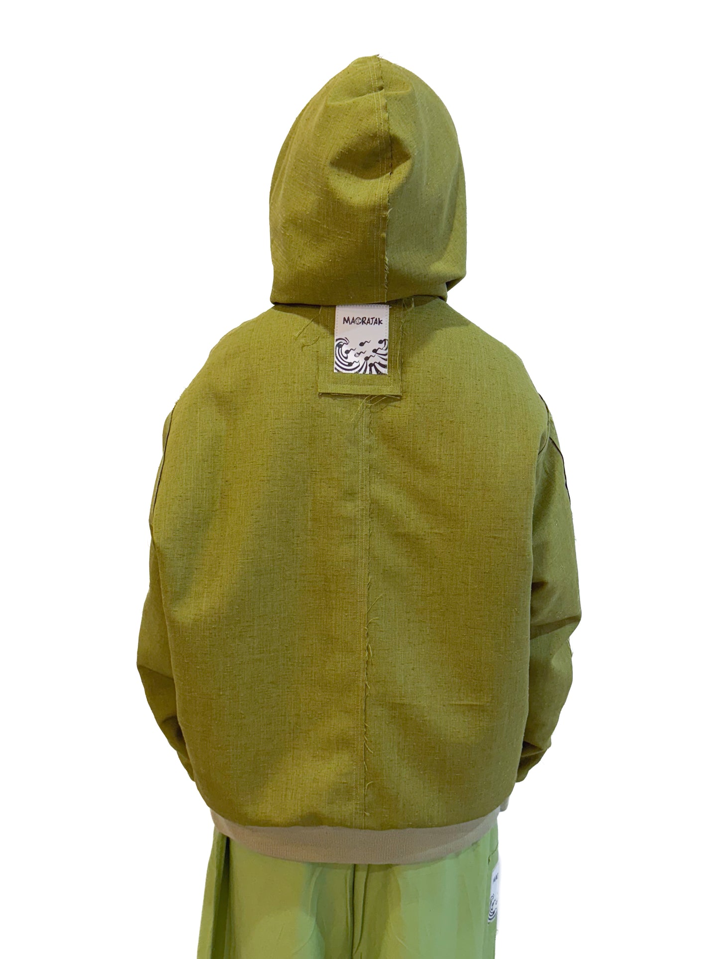 Shantung Hoodie Jacket