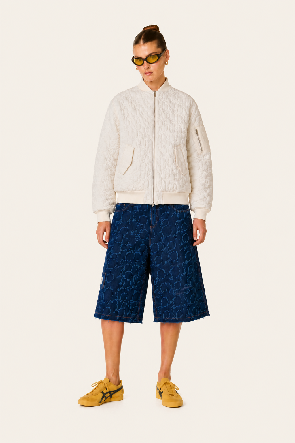 Bomber Jacket - Cream