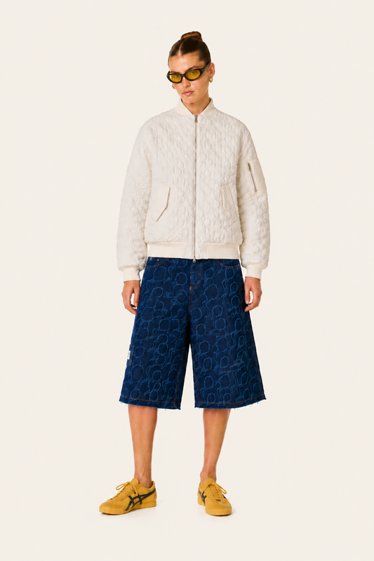 Bomber Jacket - Cream