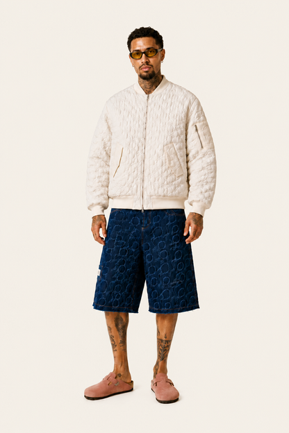 Bomber Jacket - Cream