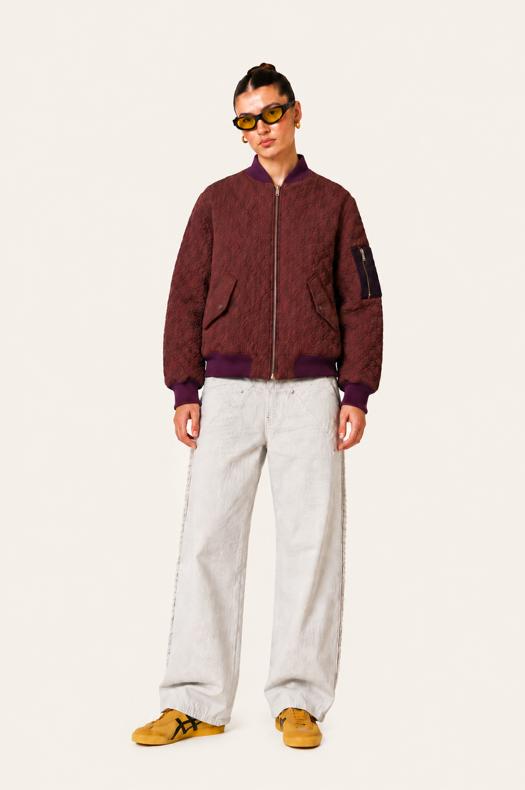Bomber Jacket - Mauvehood
