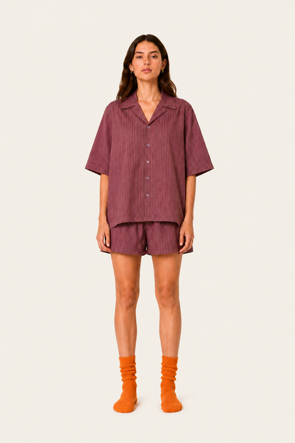 Pijama Shirt Spermi Stripes