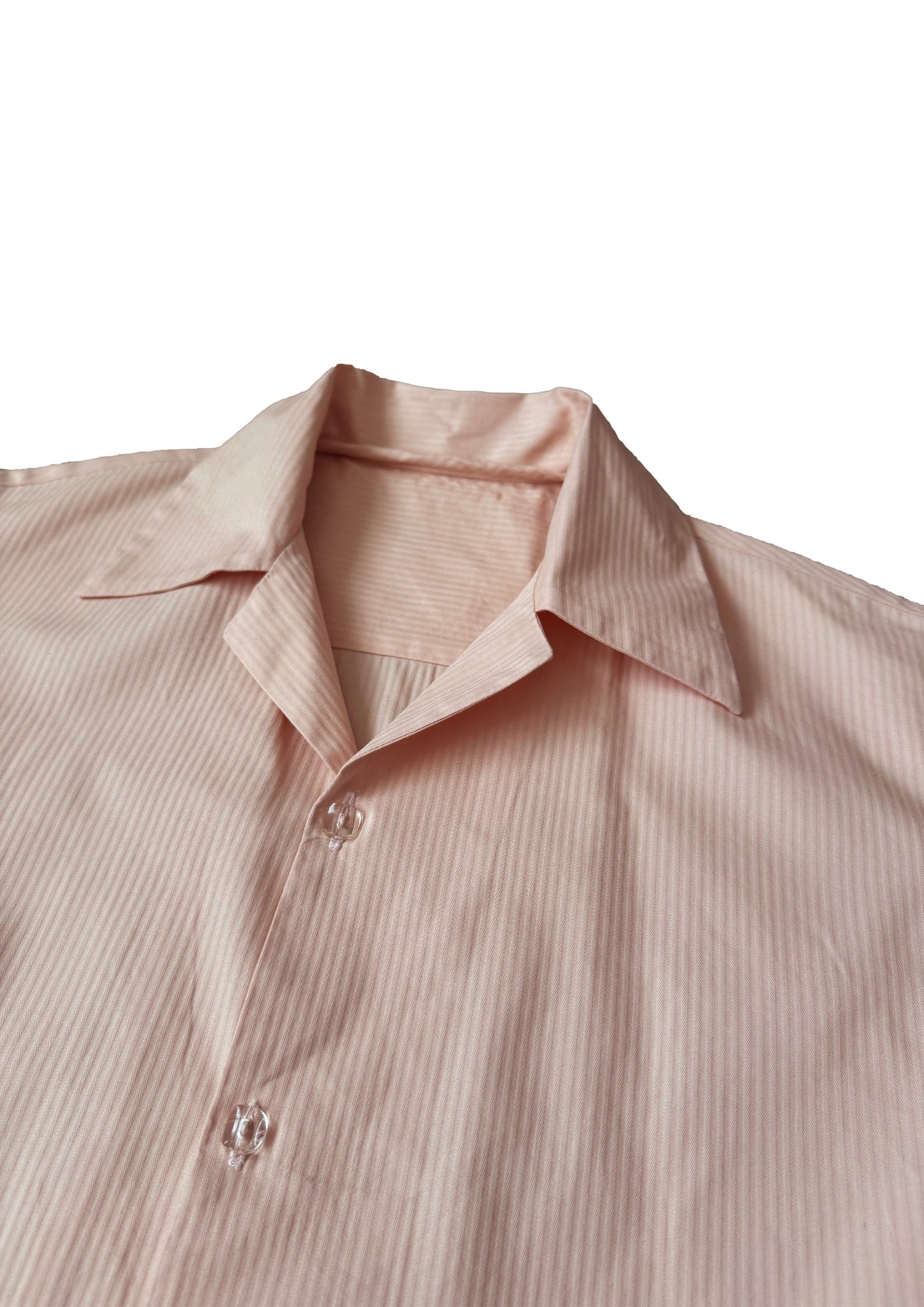 SHORT COTTON PEACH STRIPES PIJAMAS