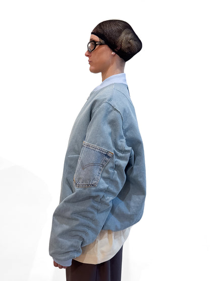Denim Bomber Jacket