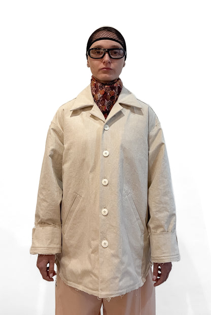 Denim Japan Overshirt Puffer Jacket