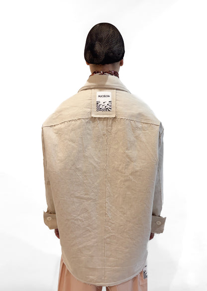 Denim Japan Overshirt Puffer Jacket