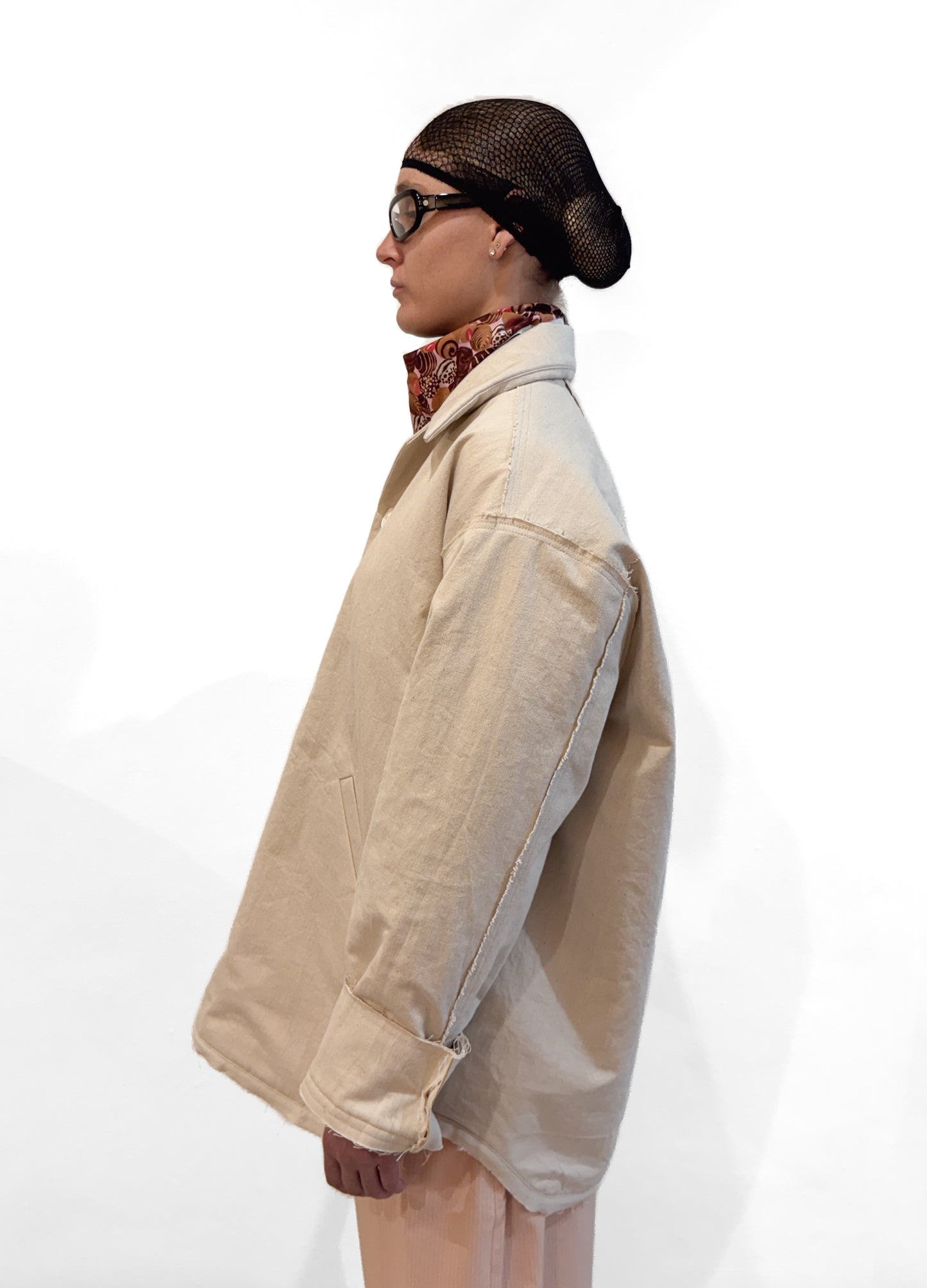 Denim Japan Overshirt Puffer Jacket