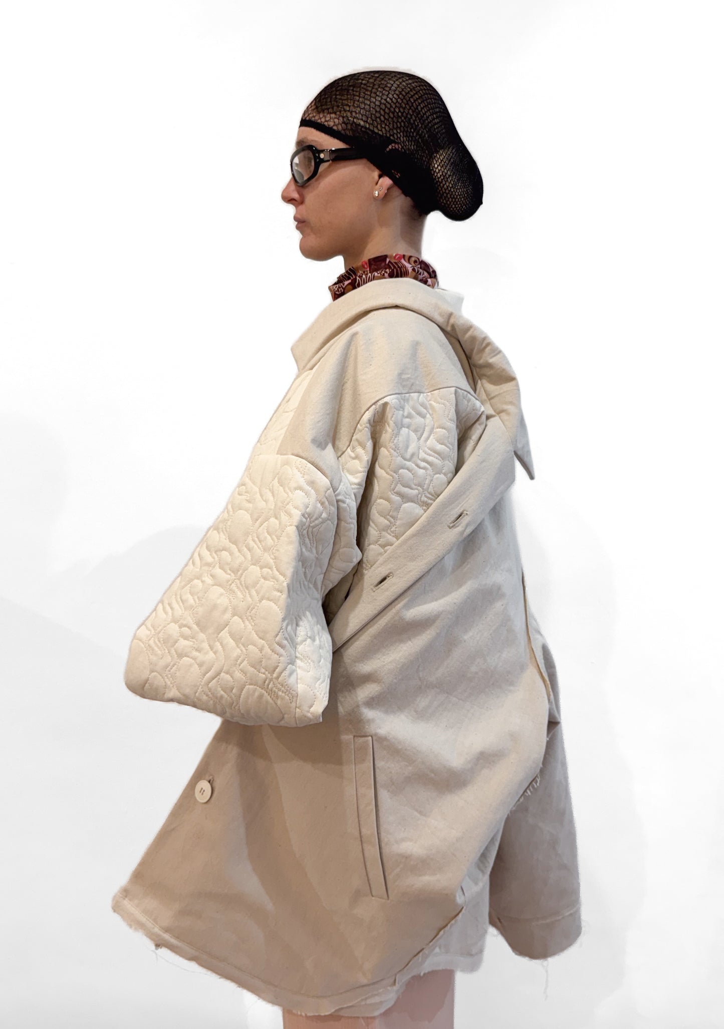 Denim Japan Overshirt Puffer Jacket