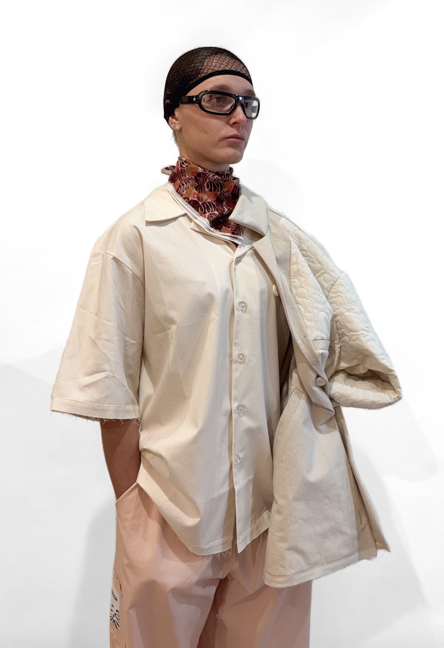 Denim Japan Overshirt Puffer Jacket