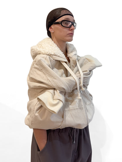 Denim Japan Hoodie Jacket